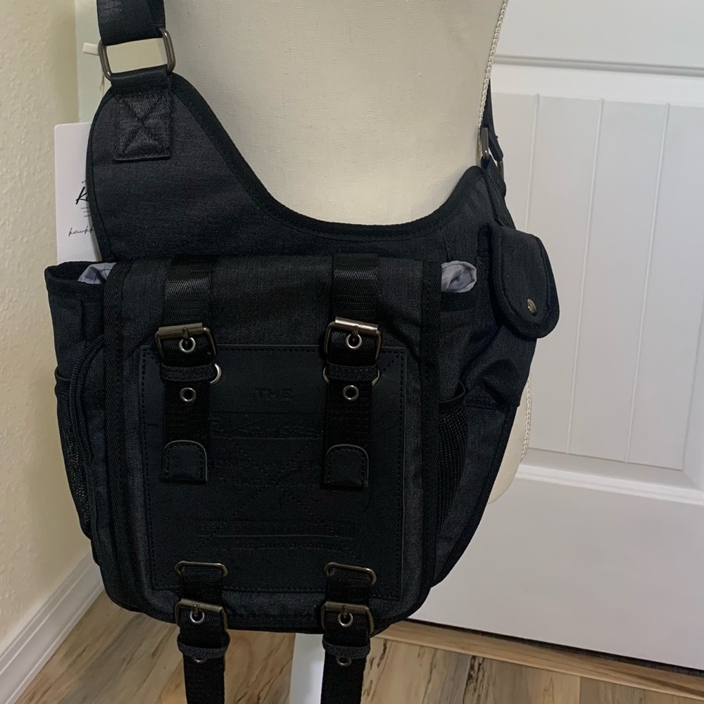 The Kaukko men’s crossbody bag, black. NWT
